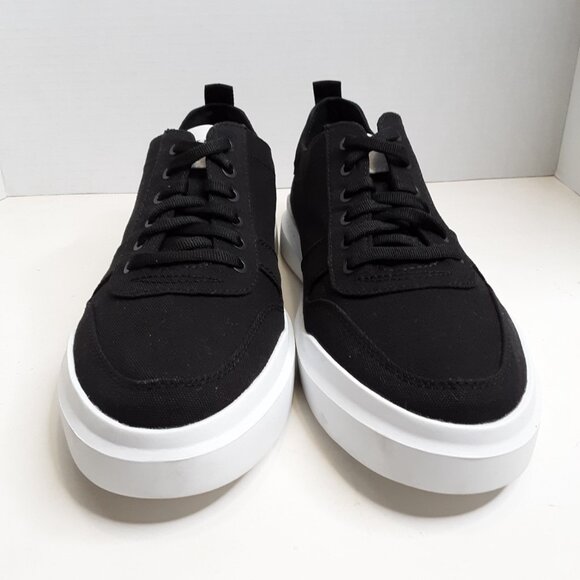 Men's GrandPrø Rally Canvas Court Sneaker Size 8.5M Black - Picture 3 of 12